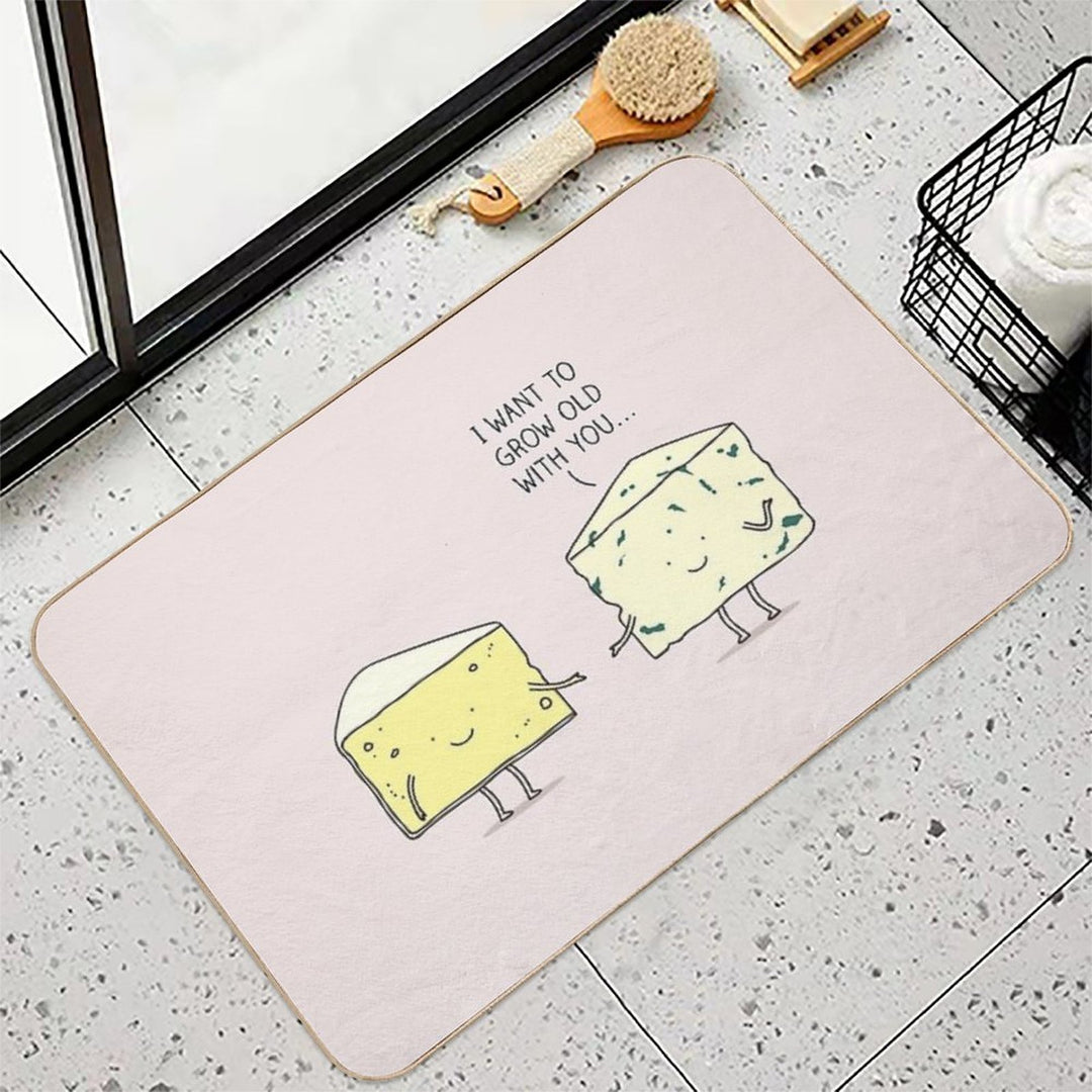 Matured Cheese  High-Traffic Bath Mat