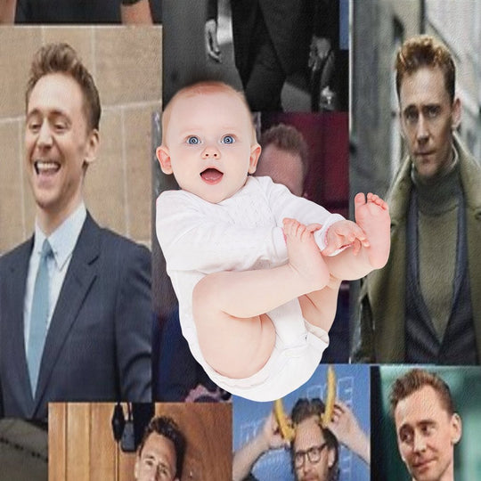 Tom Hiddleston Collage Comfort Throw Blanket