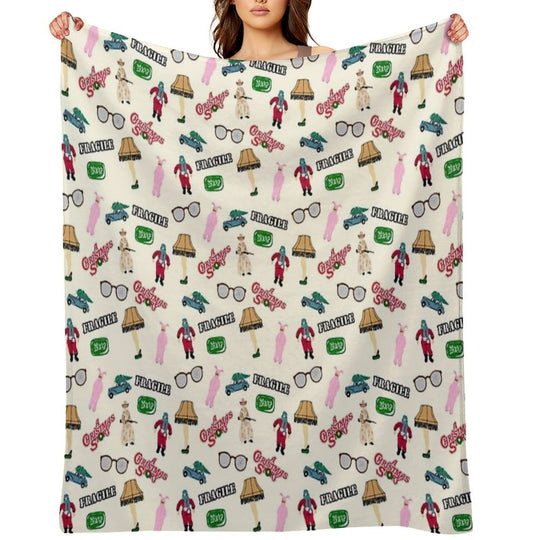 A Christmas Story Anti-pilling Throw Blanket