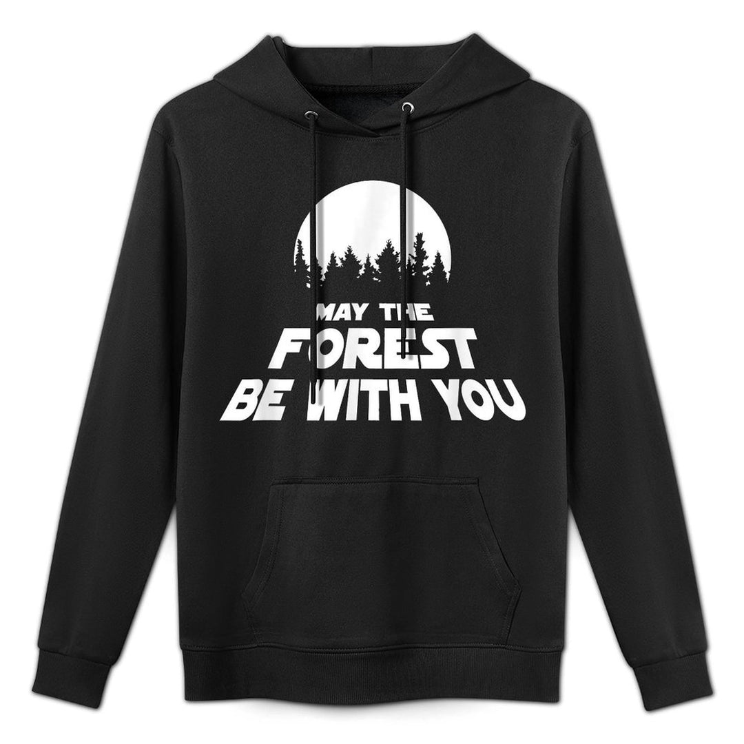 May The Forest Be With You Pun Earth Day Casual Wear Hoodie