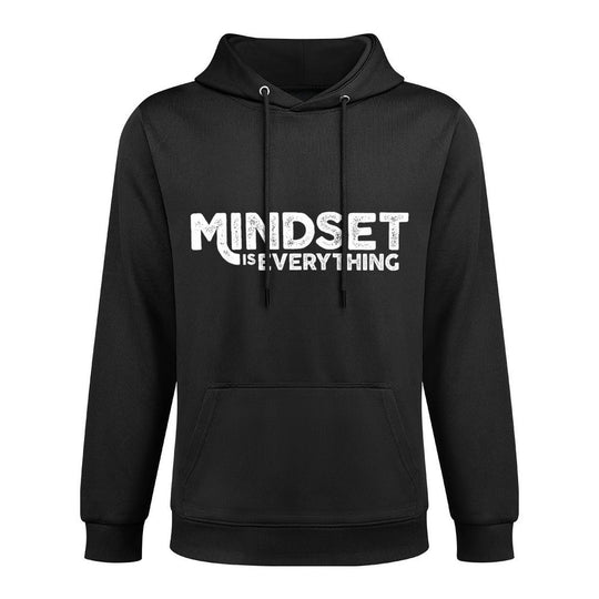 Growth Mindset Entrepreneur Teacher Fitness Motivation Pilling-Resistant Hoodie