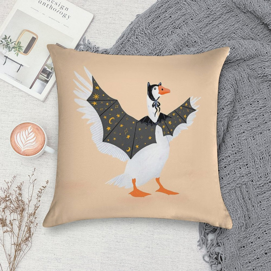 Bat Goose Soft Luxury Feel Throw Pillow