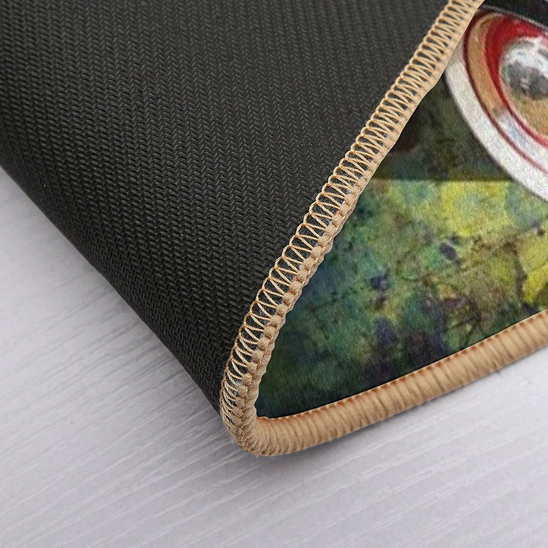 34 Black  Dirt-Trapping Bath Mat