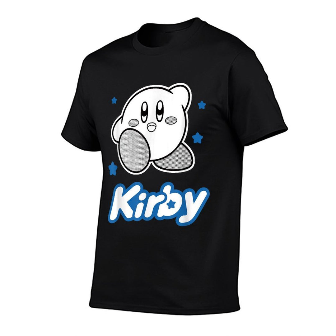 Kirby Blue Stars Big Character Portrait  Durable T-Shirt
