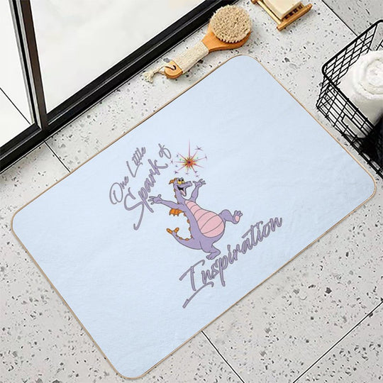 Figment One Little Spark  Rapid-Drying Bath Mat