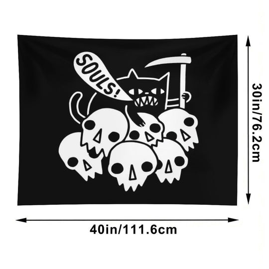 Cat Got Your Soul Tapestry