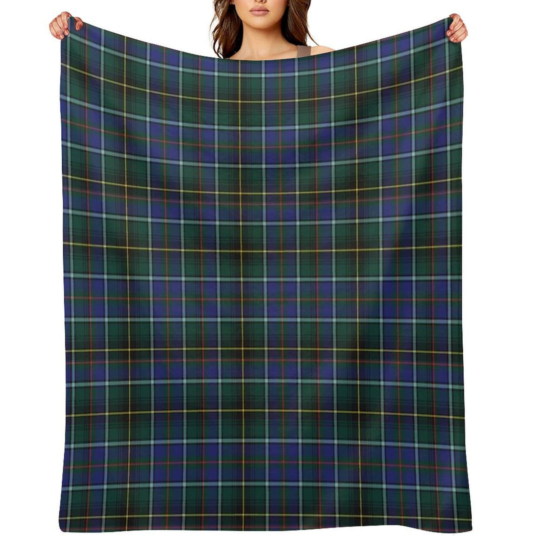 Clan MacInnes Tartan Anti-pilling Throw Blanket