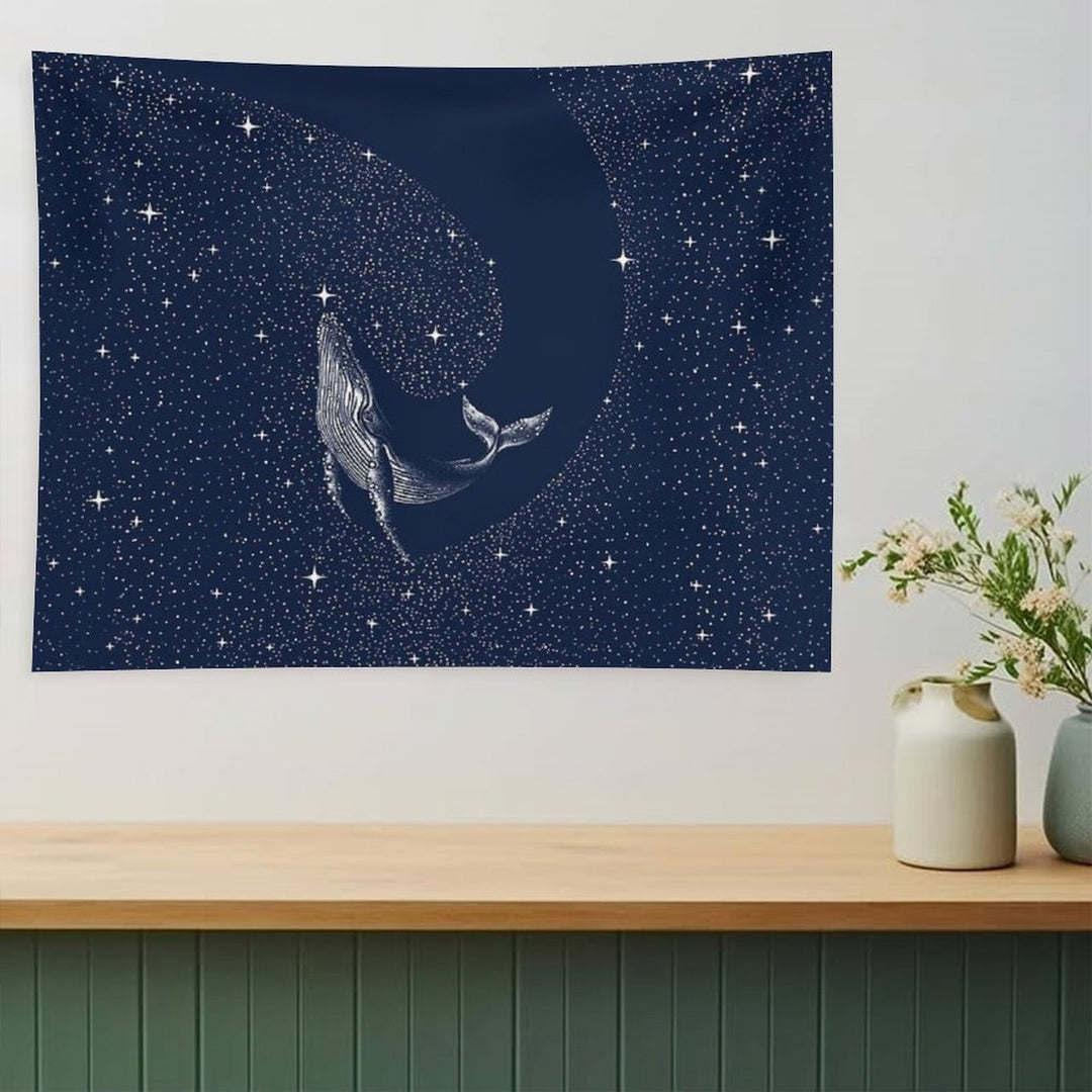 Starry Whale Tapestry