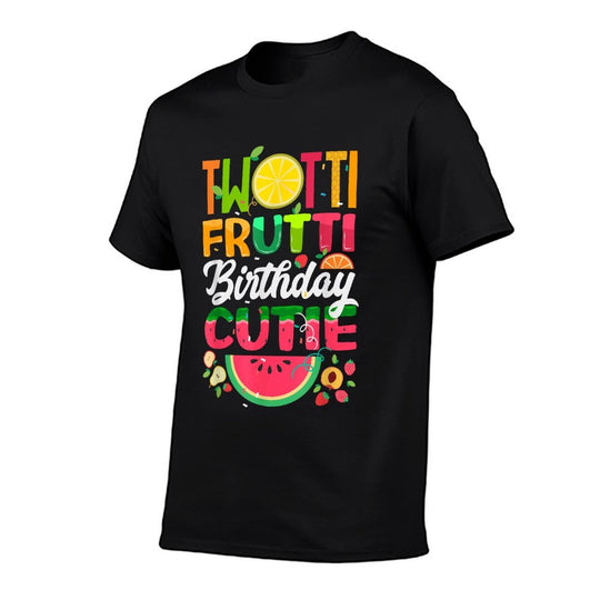 Cute 2 Year Old Birthday Party Twotti Frutti Family Matching  Quick-drying T-Shirt