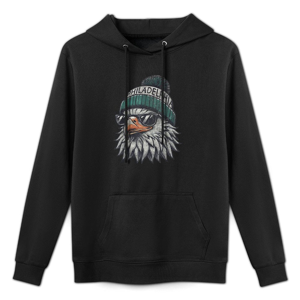 Vintage Eagle with Sunglasses Men Women Kids Cool Moisture-Wicking Hoodie
