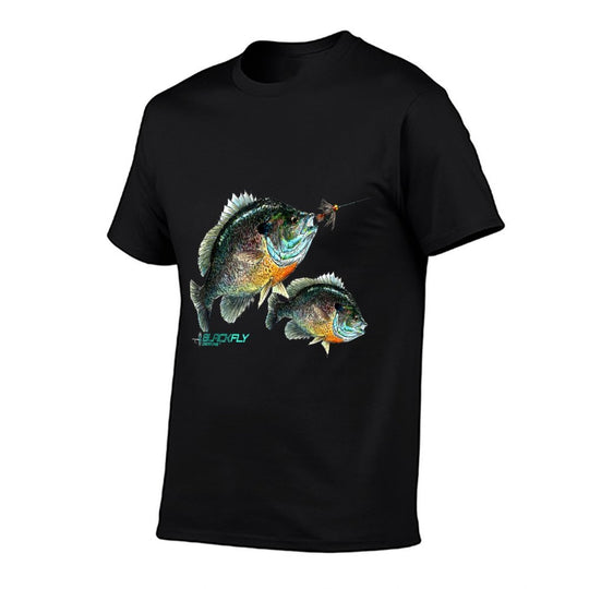 Black Fly Bluegill Fishings Panfish Jigs  Soft T-Shirt