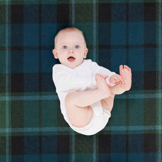 Graham Of Menteith Scottish Tartan Multi-functional Throw Blanket