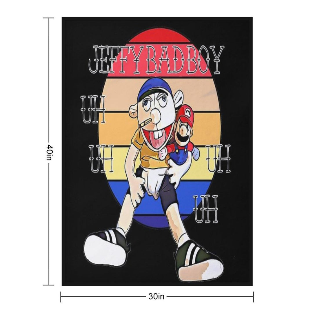 JEFFY Sml Hot Selling! All-season Throw Blanket