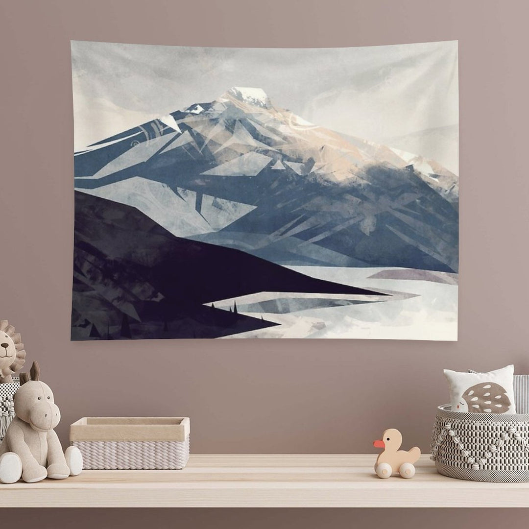 Calming Mountain Tapestry