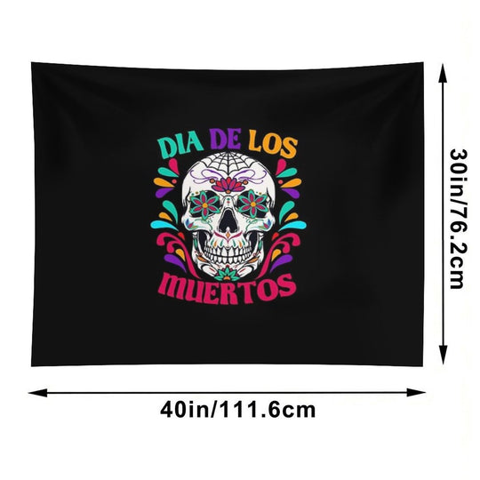 Dia De Los Muertos Tapestry