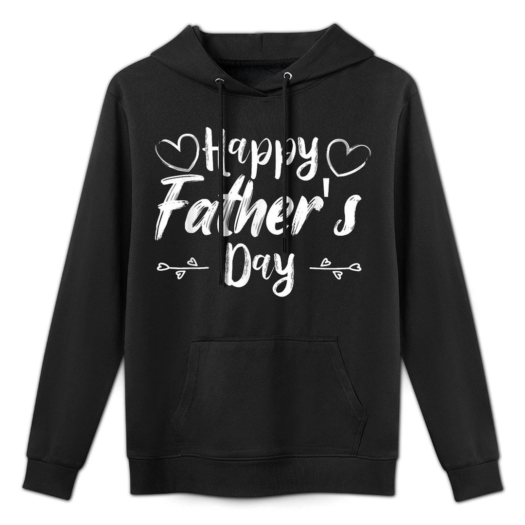 Happy Fathers Day Daddy for Dad Son Daughter Toddler Kids Adjustable Hood Hoodie
