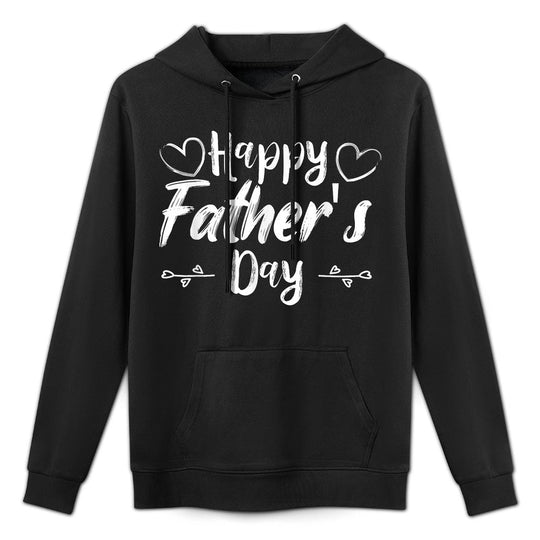 Happy Fathers Day Daddy for Dad Son Daughter Toddler Kids Adjustable Hood Hoodie