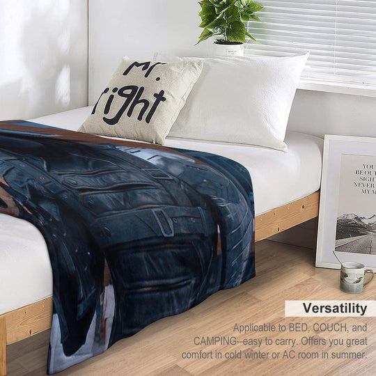 Hot Winter Soldier Durable Throw Blanket