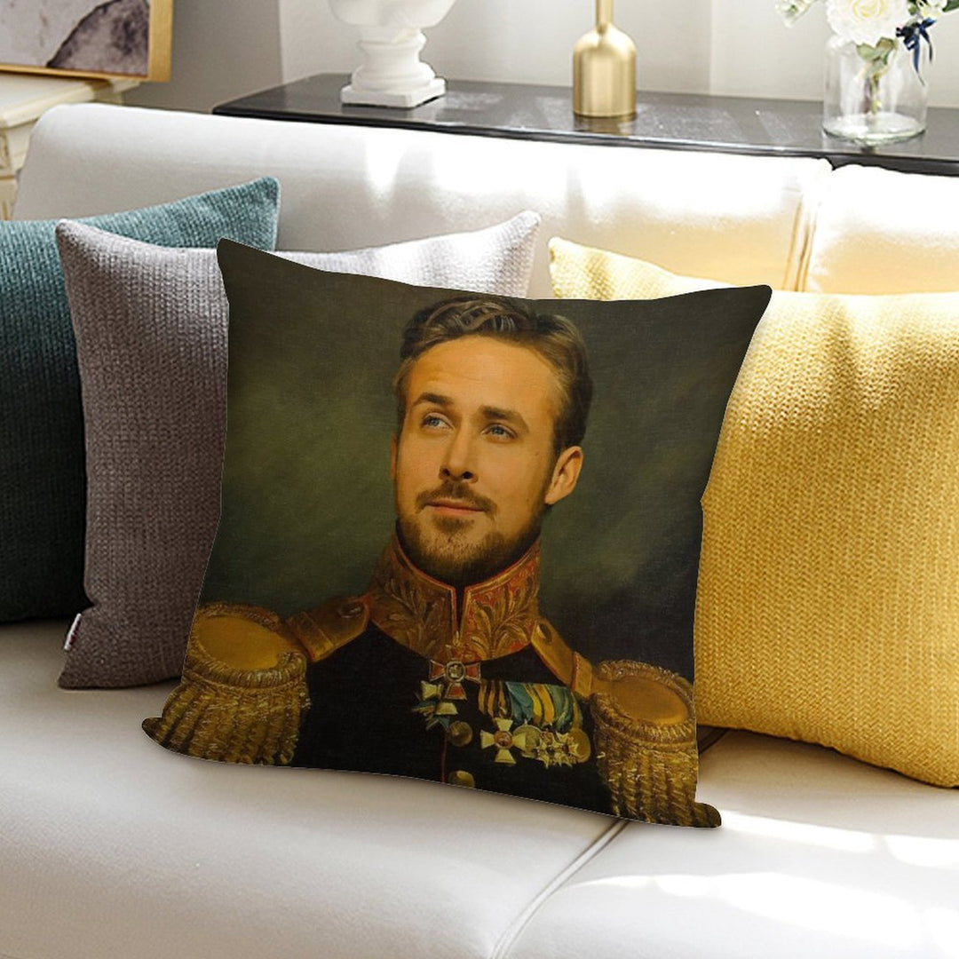 Ryan Gosling Soft Gift Ready Throw Pillow
