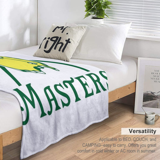 Masters Tournament Lightweight Throw Blanket