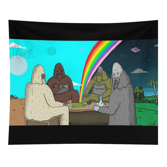 Secret Sasquatch Society Tapestry