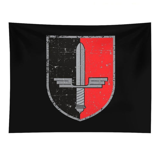 Luftwaffe - JG 52 Jagdgeschwader 52 - Grunge Style Tapestry