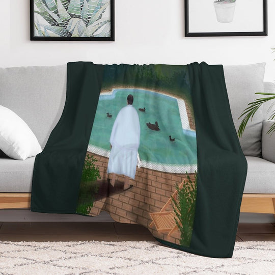 Him, with Those Ducks... Multi-functional Throw Blanket