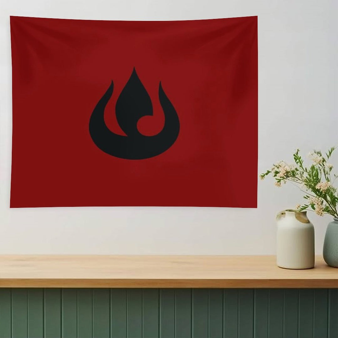 Fire Nation Banner Tapestry