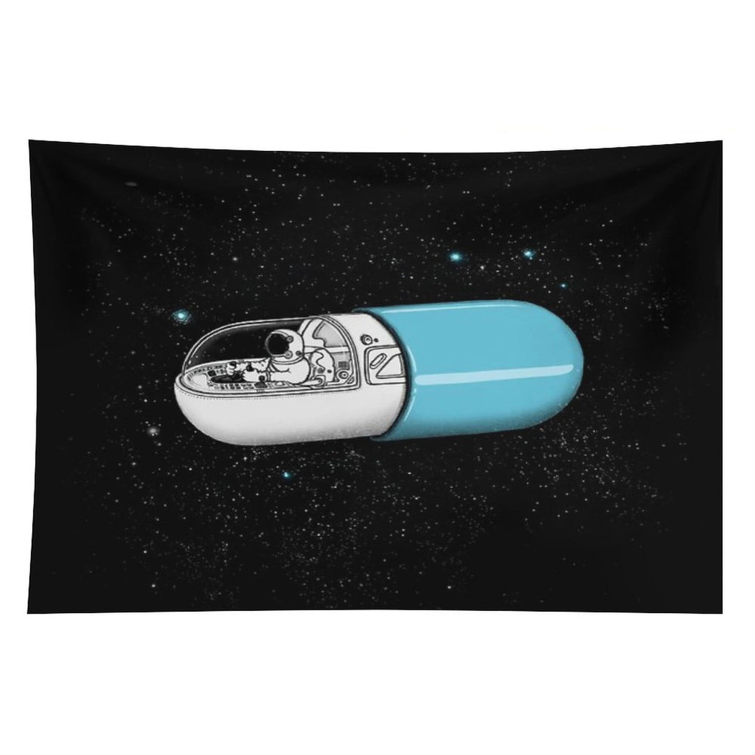 Space Capsule Tapestry