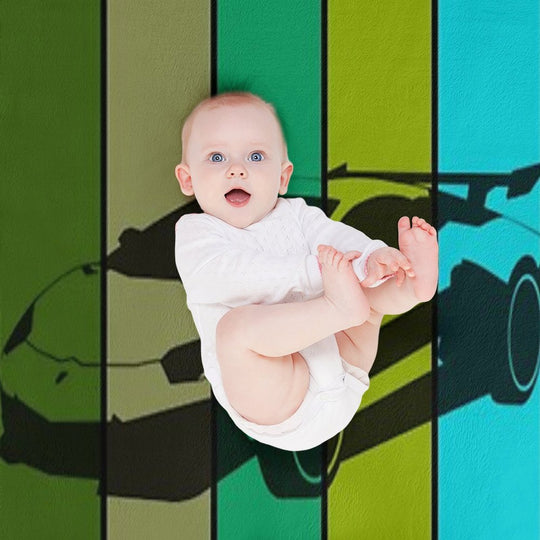 I Love My Lamborghini Wrinkle-free Throw Blanket