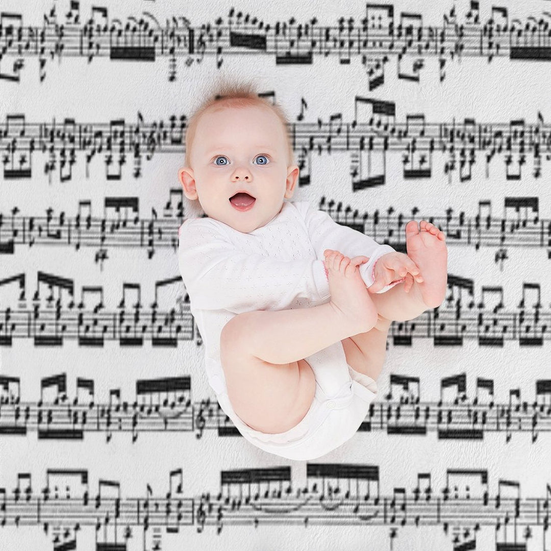 Sheet Music Premium Throw Blanket