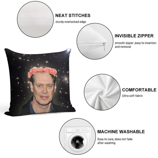 Buscemi Far Out Soft Anti-Pilling Throw Pillow
