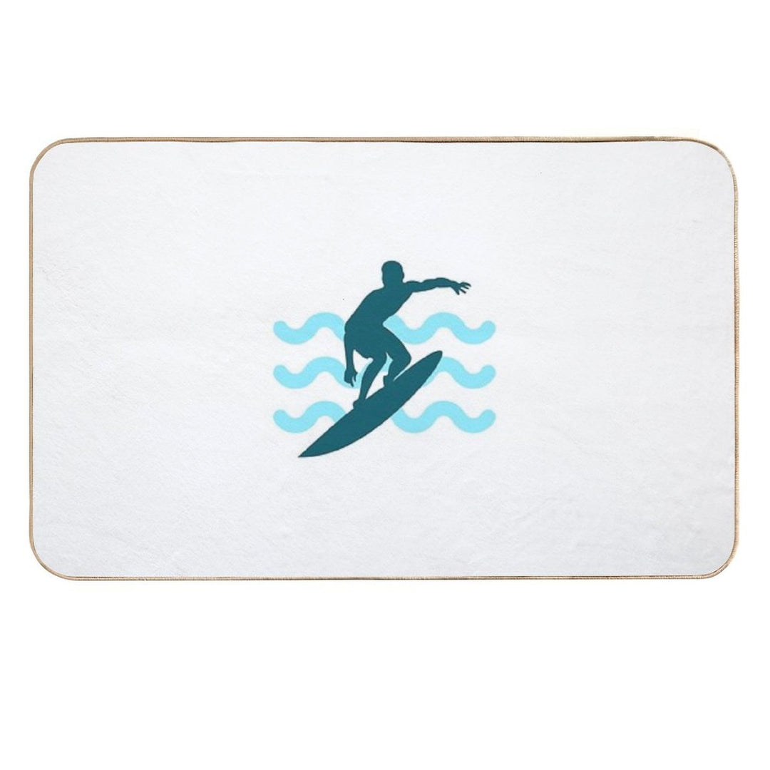 SURF LIFE - LIVING - LIVE - SURF LIVING  Fade-Resistant Bath Mat