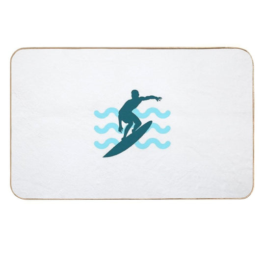 SURF LIFE - LIVING - LIVE - SURF LIVING  Fade-Resistant Bath Mat