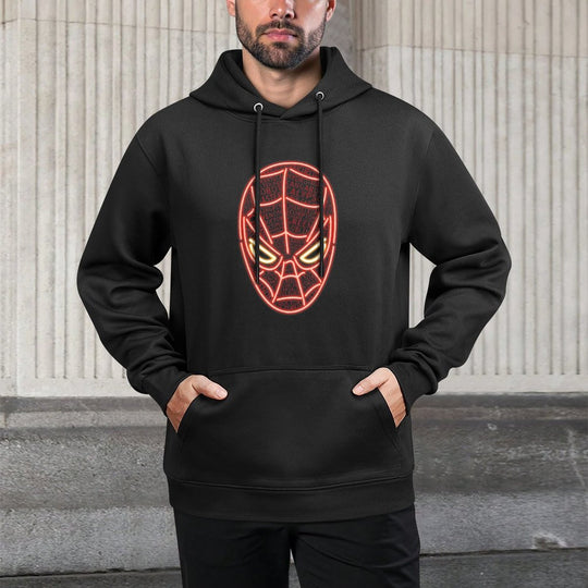 Marvel Spider-Man Foes Neon Easy Care Hoodie