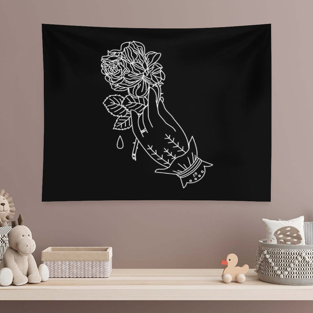 Old Victorian Hand Tapestry