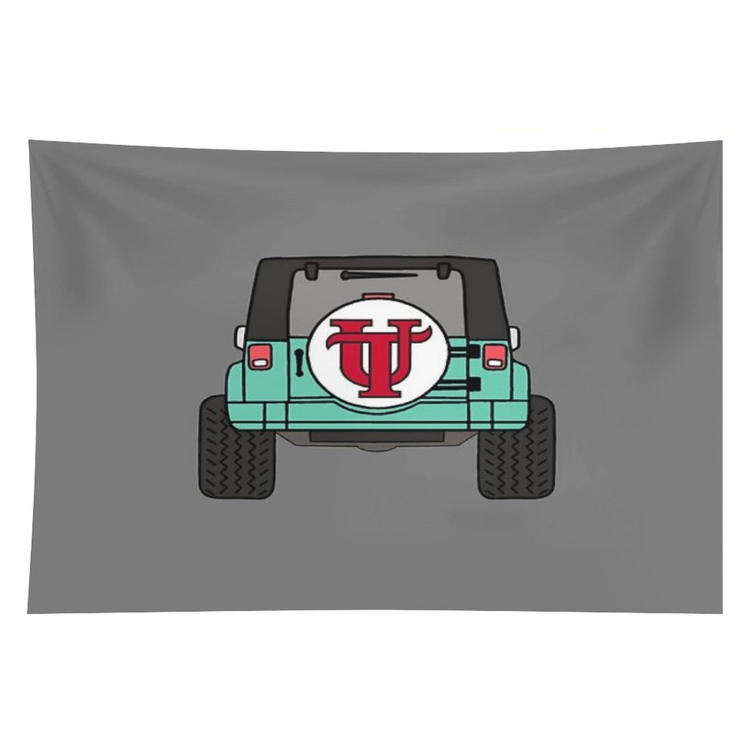 Ut Car Design Tapestry