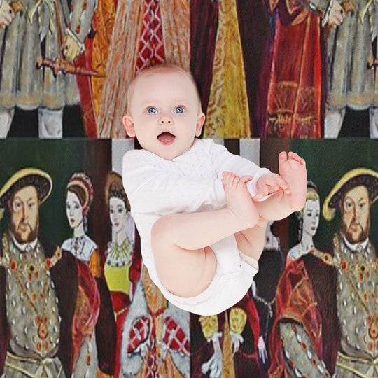 King Henry 8th And His Six Wives Comfort Throw Blanket