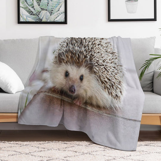 Hedgehog Comfort Throw Blanket