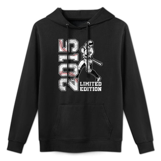 10th Birthday Baseball Limited Edition 2015 10 Years Old Shrink-Resistant Hoodie