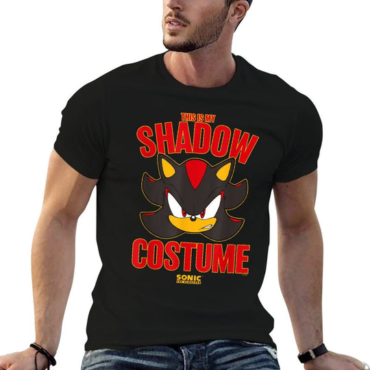Sonic The Hedgehog Halloween This Is My Shadow Costume  Summer-ready Fabric T-Shirt
