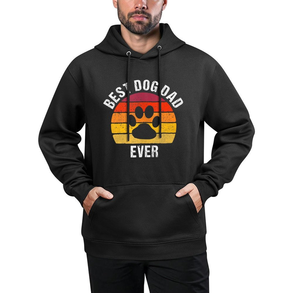 Best Dog Dad Ever, Dog Father For Men Dog Lover Layering Staple Hoodie