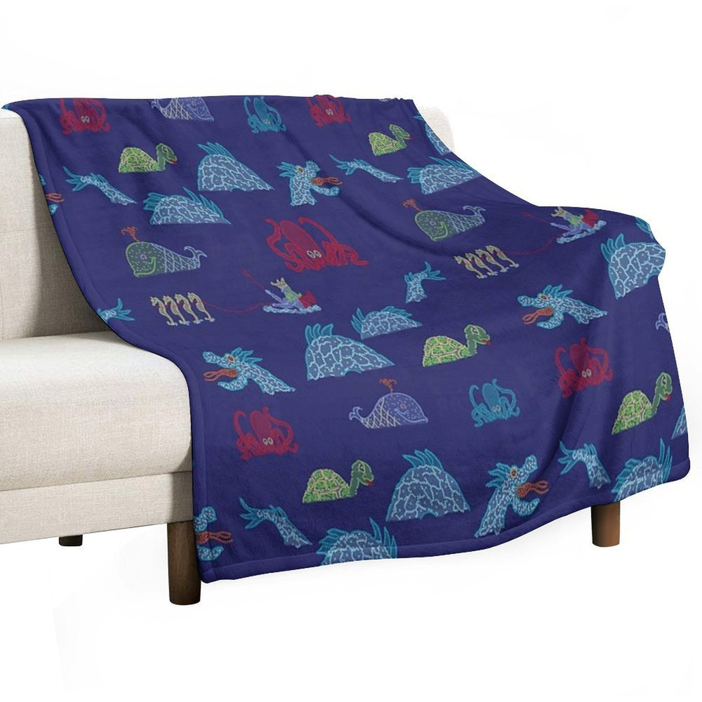 Electrical Water Pageant Comfort Throw Blanket