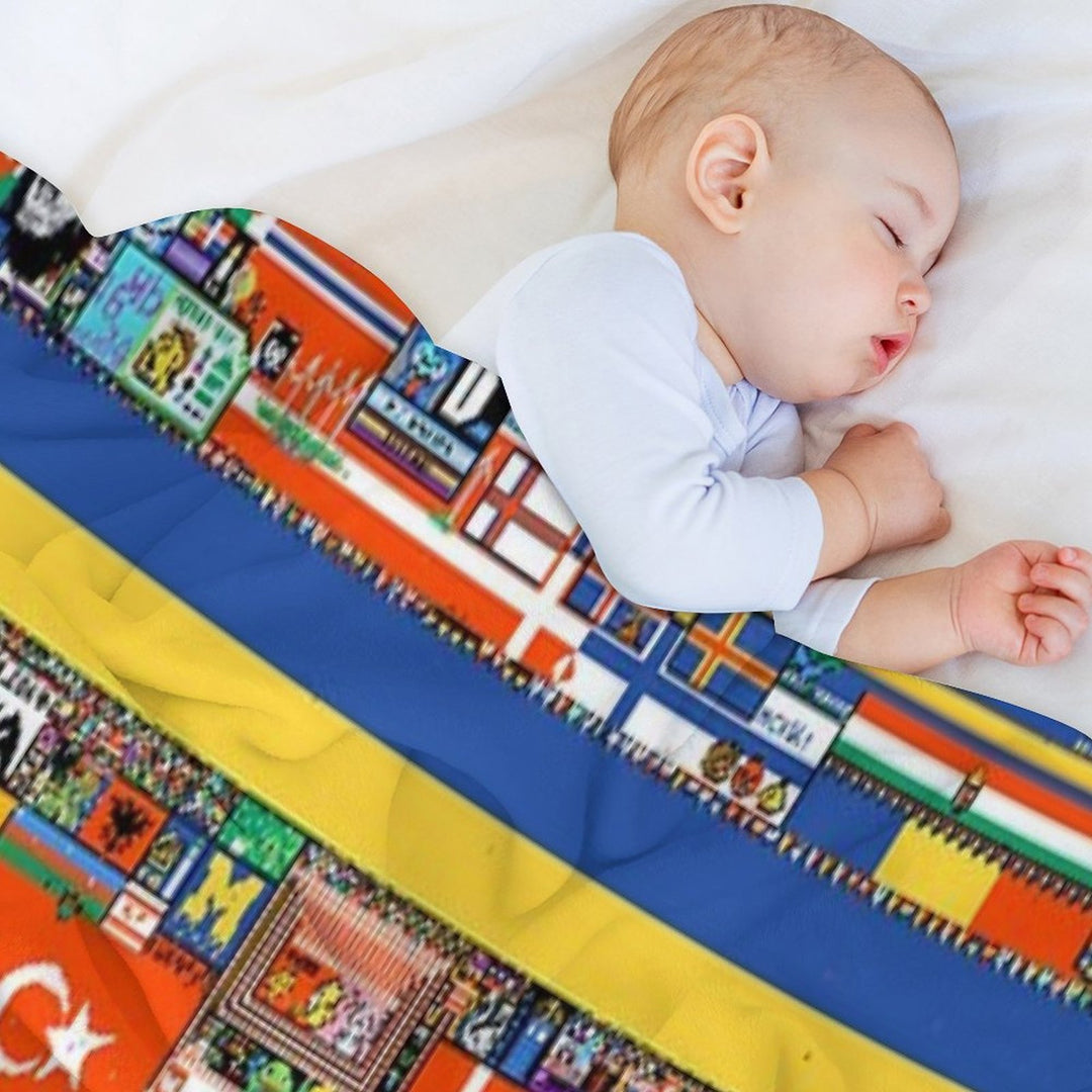 R Place All-season Throw Blanket