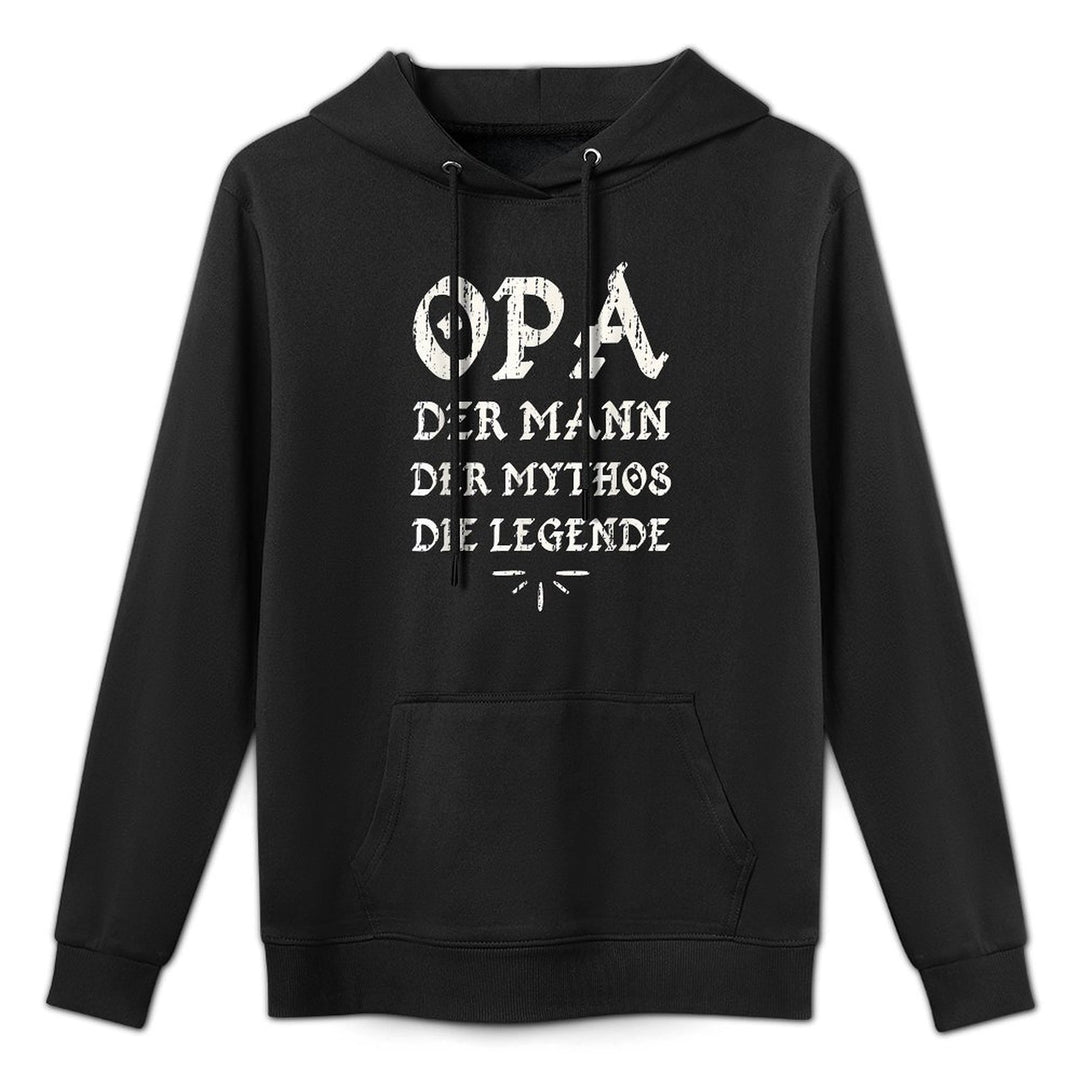 Opa German Grandpa The Myth The Legend Gift Unisex Design Hoodie