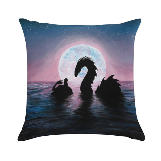 Silent Friends Soft Bedroom Essential Throw Pillow