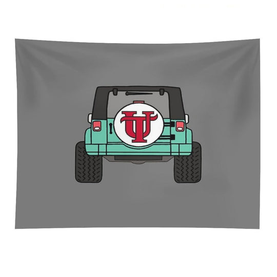 Ut Car Design Tapestry