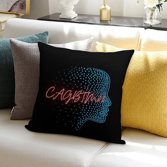 CAGBTM03 Soft Hidden Zipper Throw Pillow