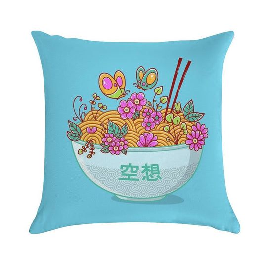 Ramen Fantasy Soft Style Accent Throw Pillow