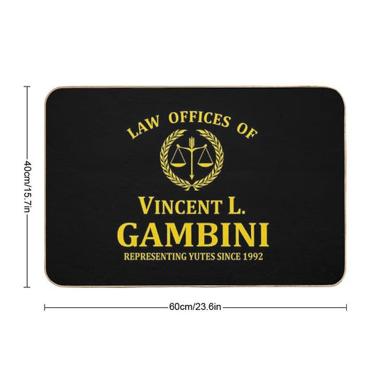 Law Offices Of Vincent L. Gambini  Fade-Resistant Bath Mat